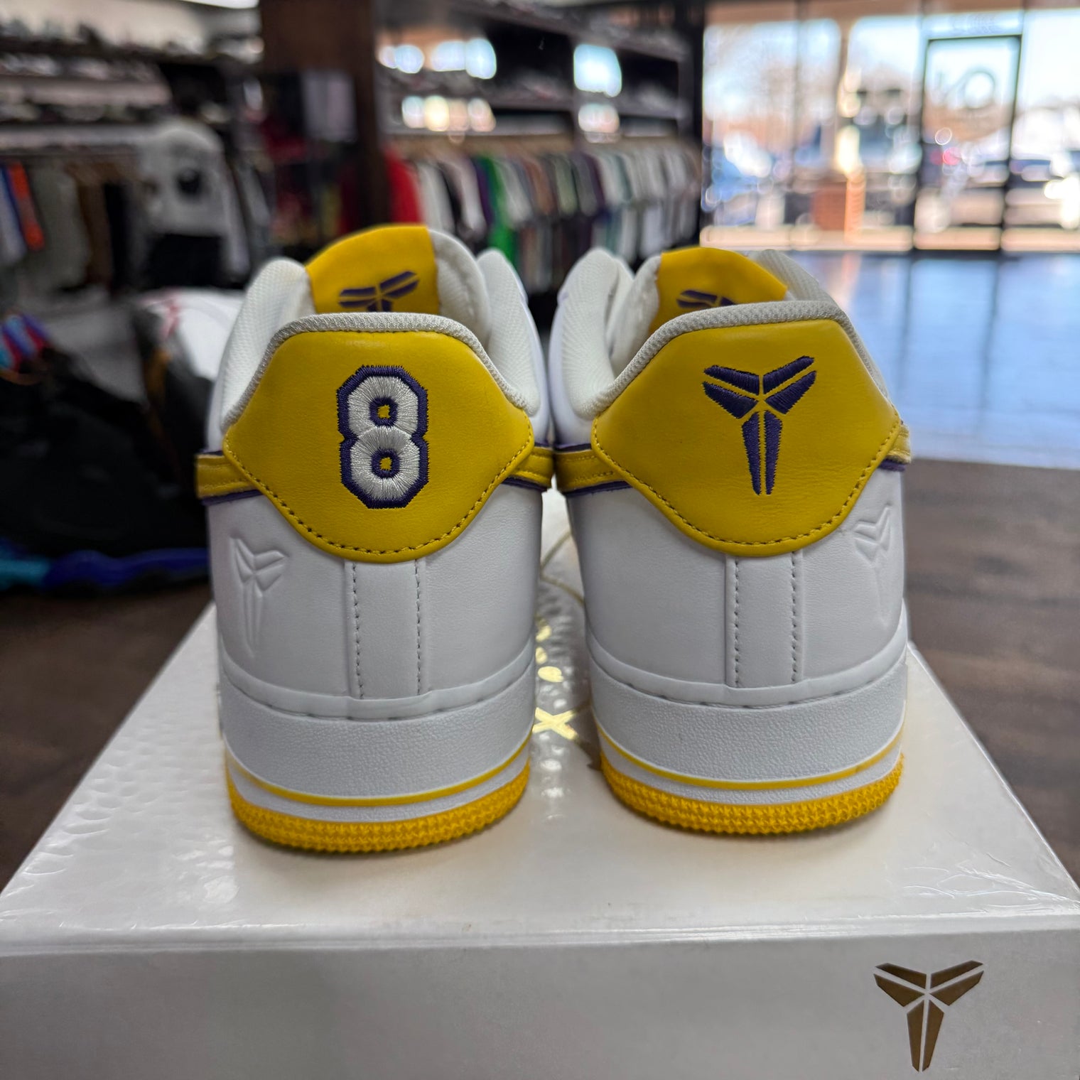 Kobe Bryant Lakers Home Nike Air Force 1 Low (USED)