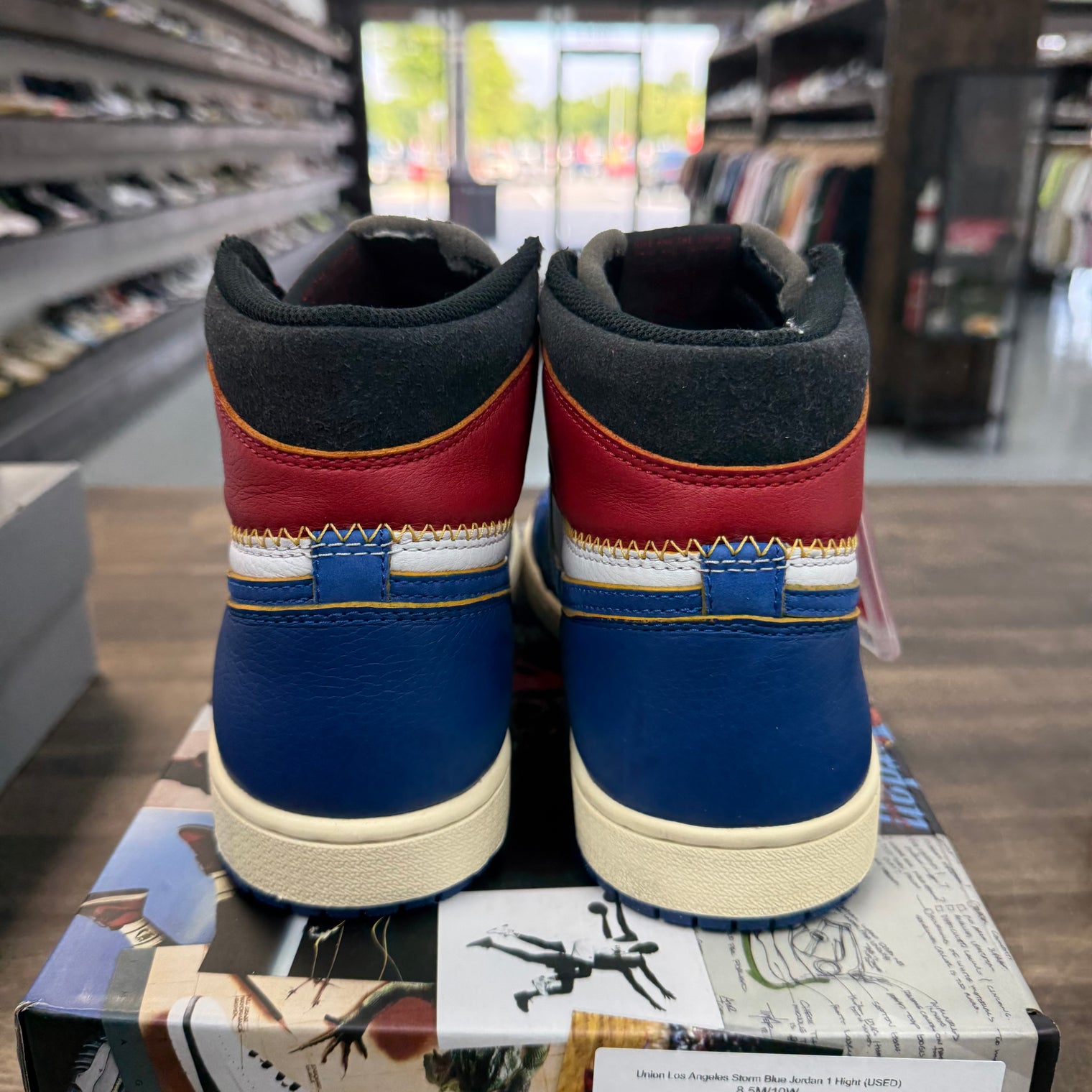 Union Los Angeles Storm Blue Jordan 1 Hight (USED)