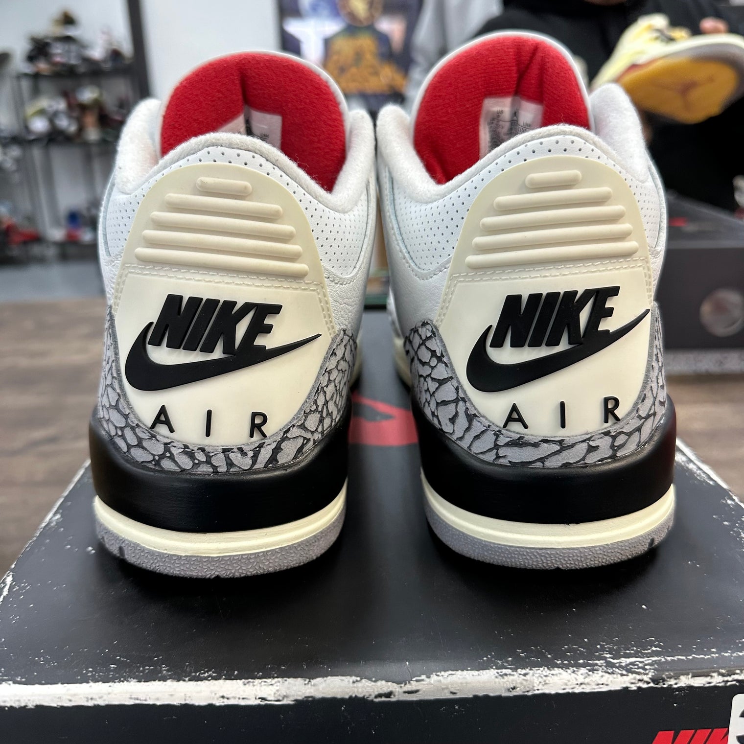 White Cement Reimagined Jordan 3 Retro (USED)