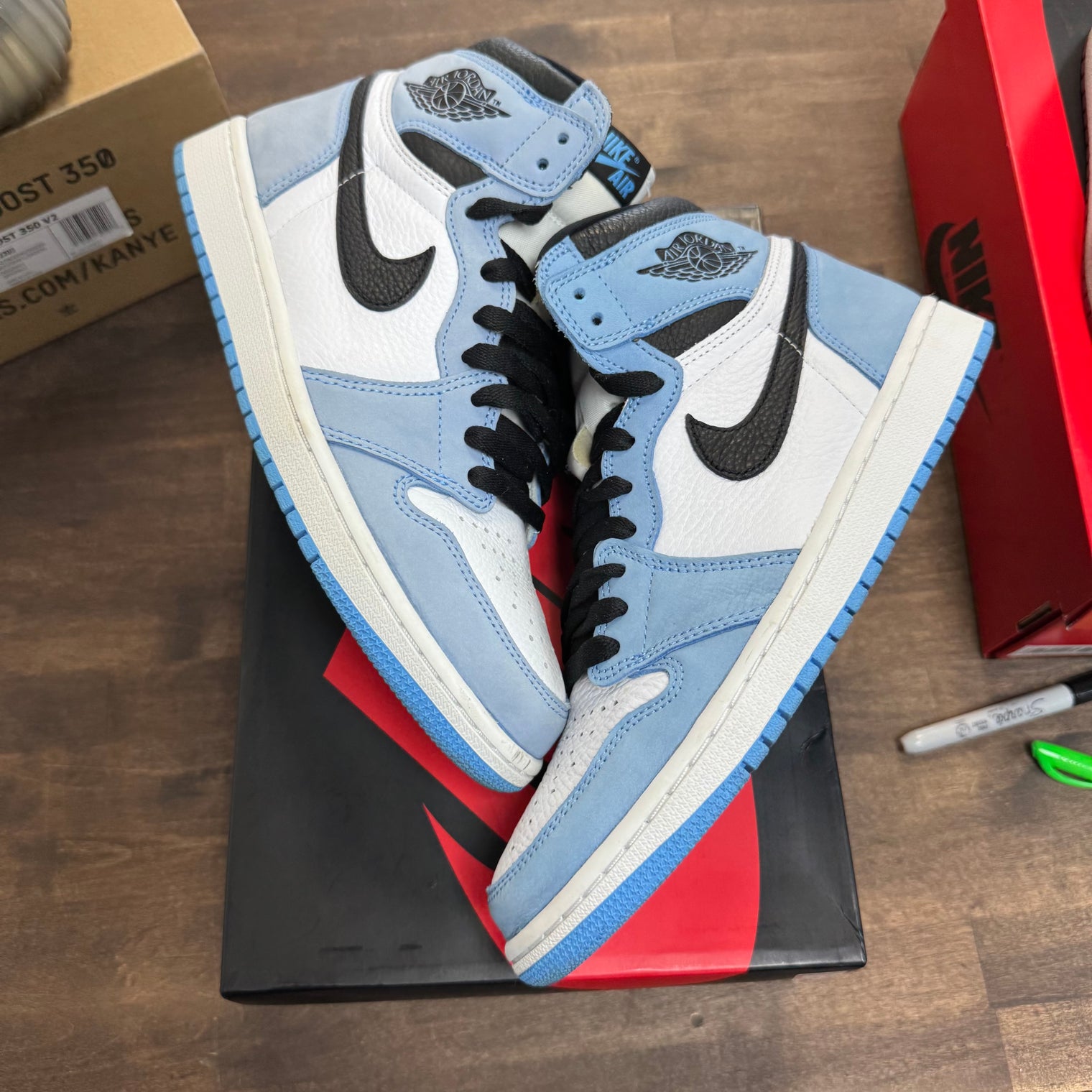 University Blue Jordan 1 High (USED)