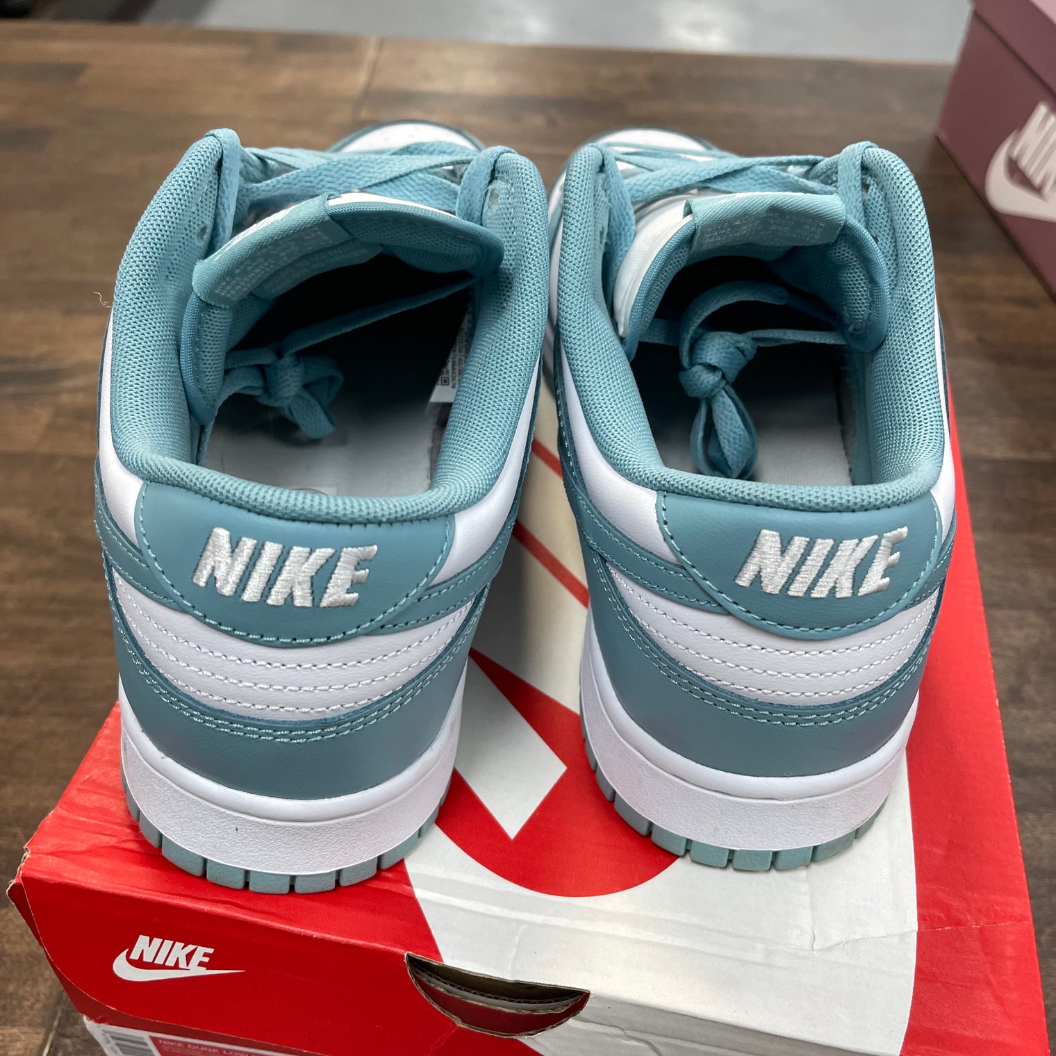 Denim Turquoise Nike Dunk Low (USED)