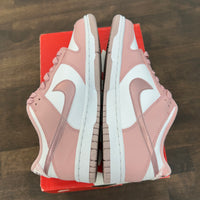 (GS) Pink Velvet Nike Dunk Low (Lightly Worn)