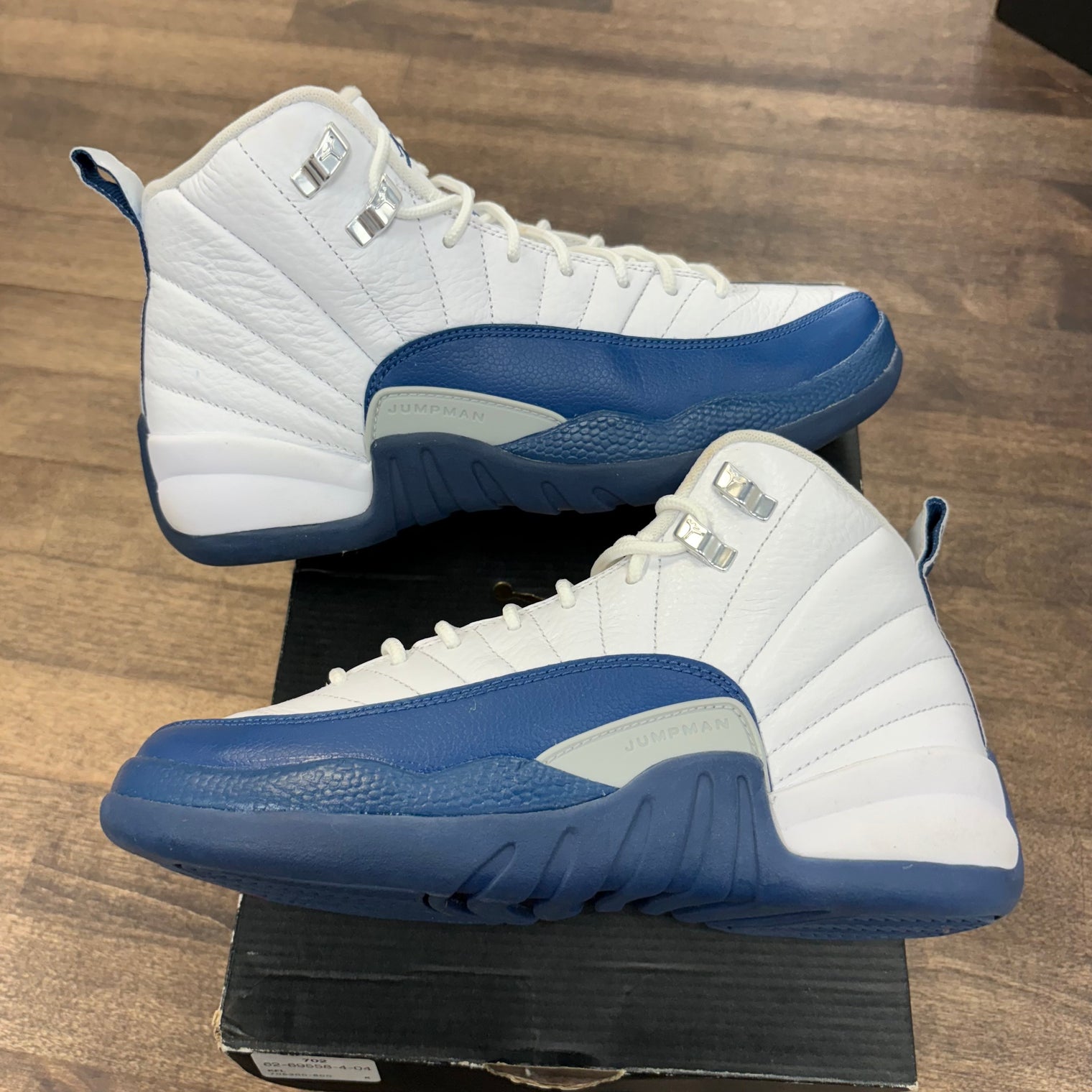 French Blue Jordan 12 (GS) (USED, Replacement Box)