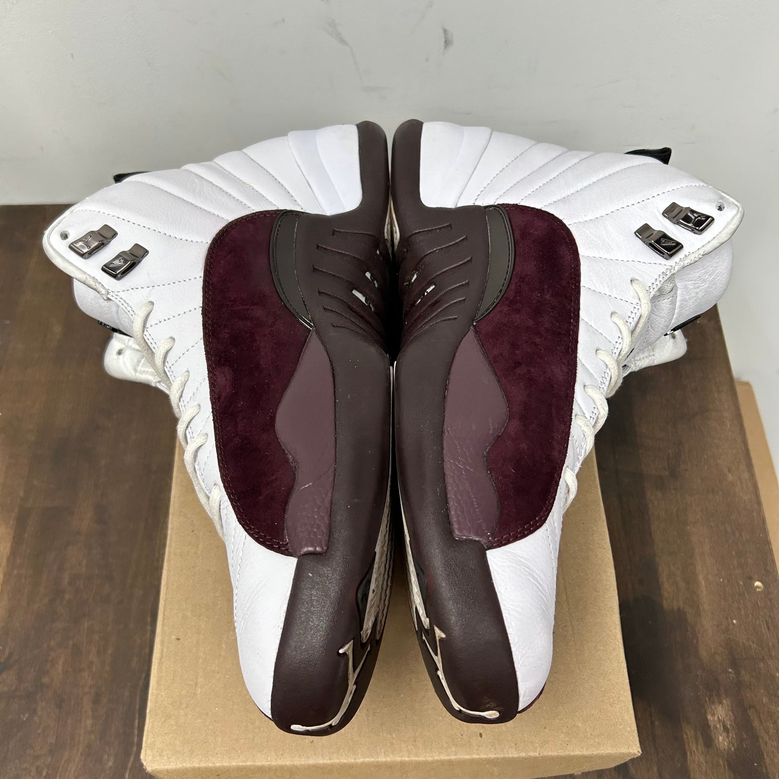 A Ma Maniere White Jordan 12 (W) (USED, No Box)