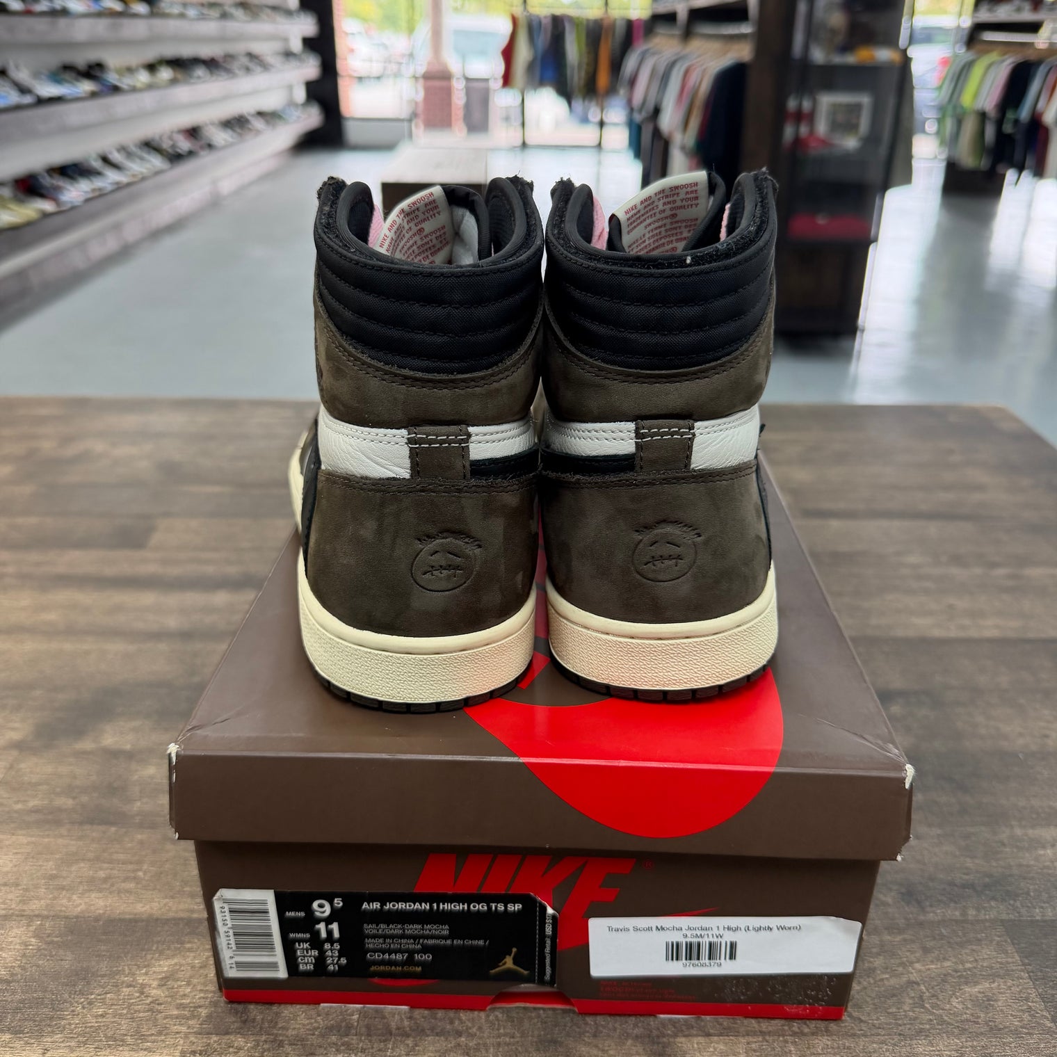 Travis Scott Mocha Jordan 1 High (Lightly Worn)