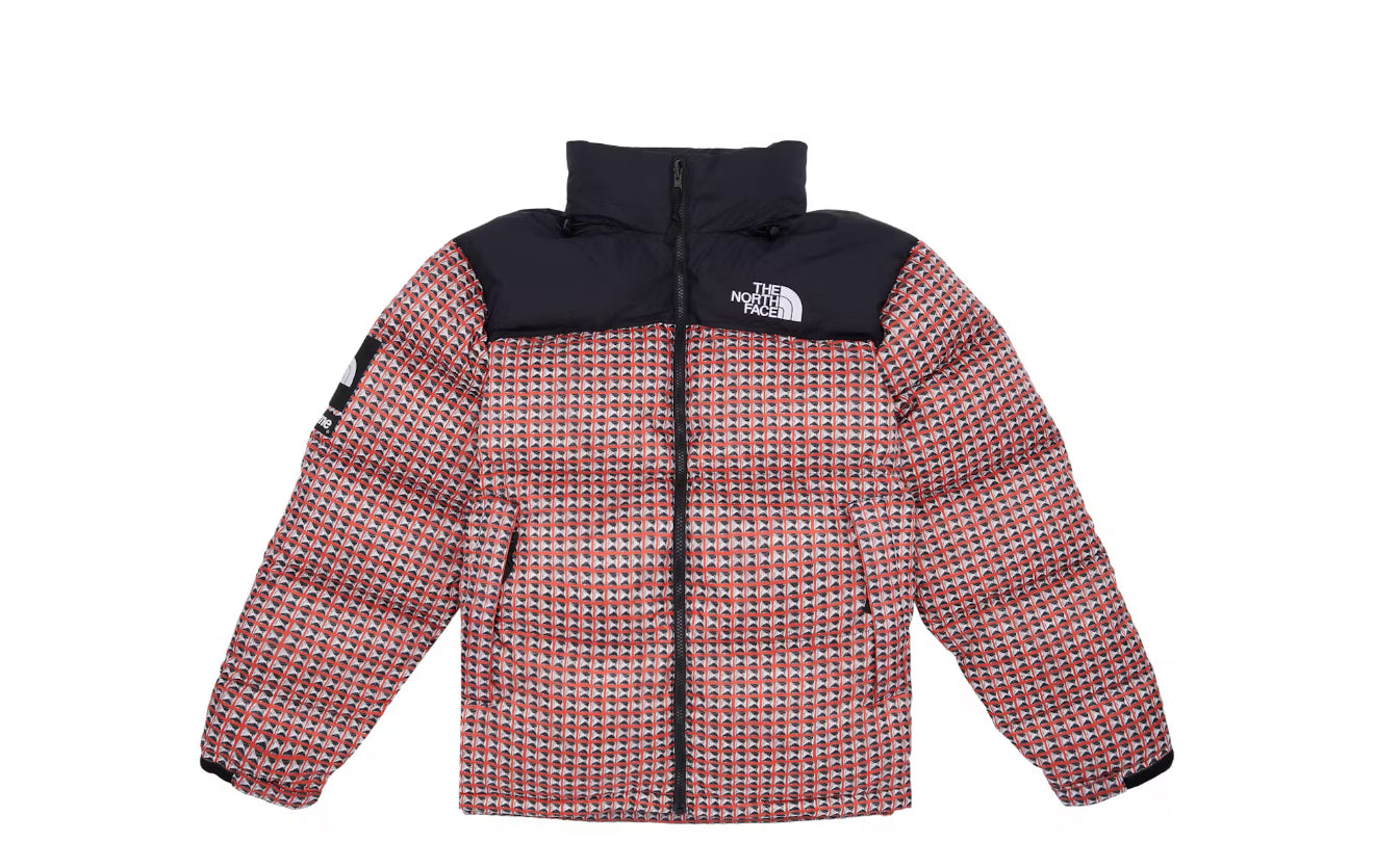 Supreme The North Face Studded Nuptse Jacket Red (Pre-Owned)