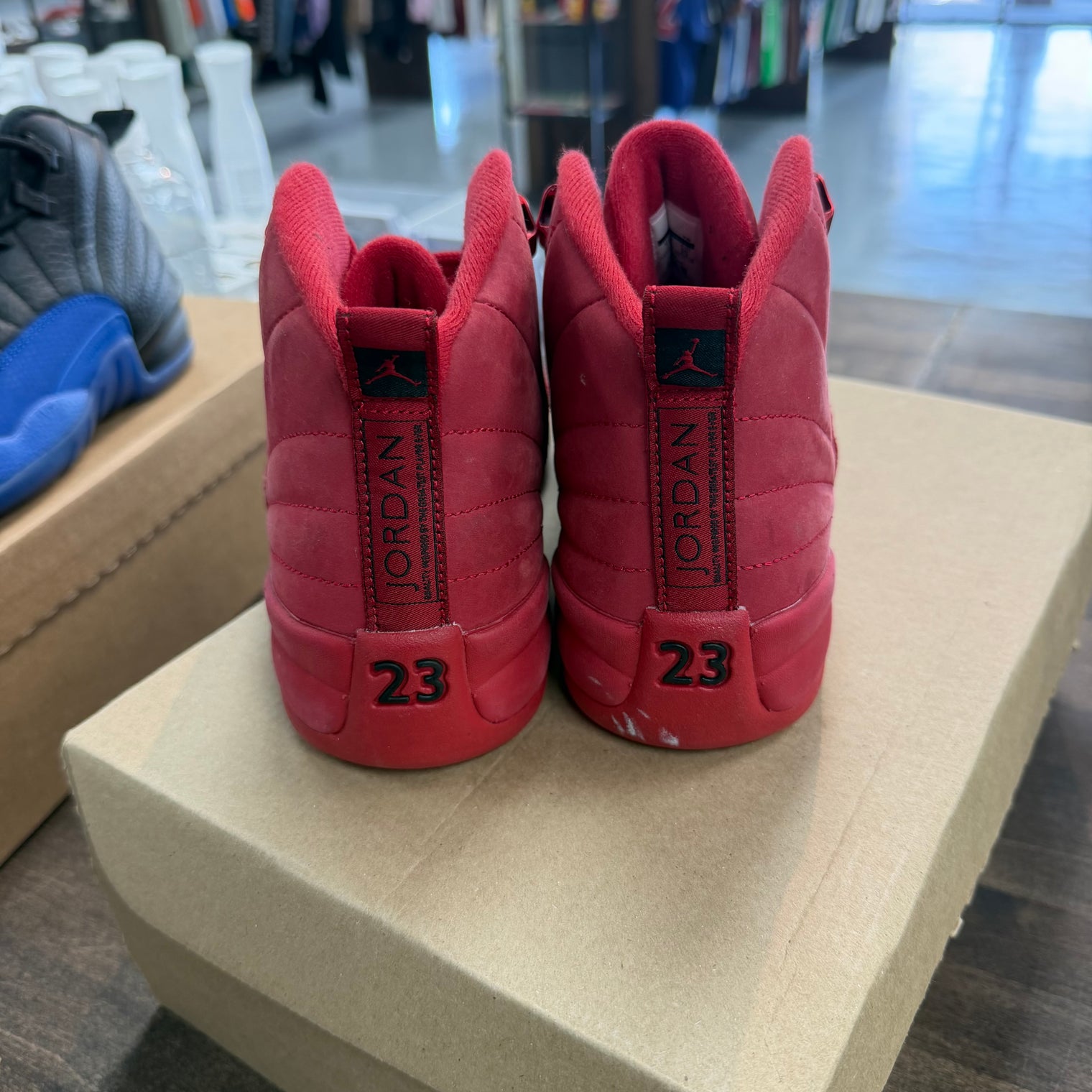 Gym Red Suede Jordan 12 (GS) (USED, No Box)