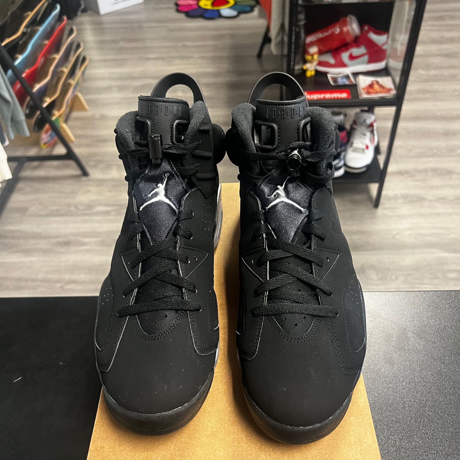 Chrome Jordan 6 (USED, no box)
