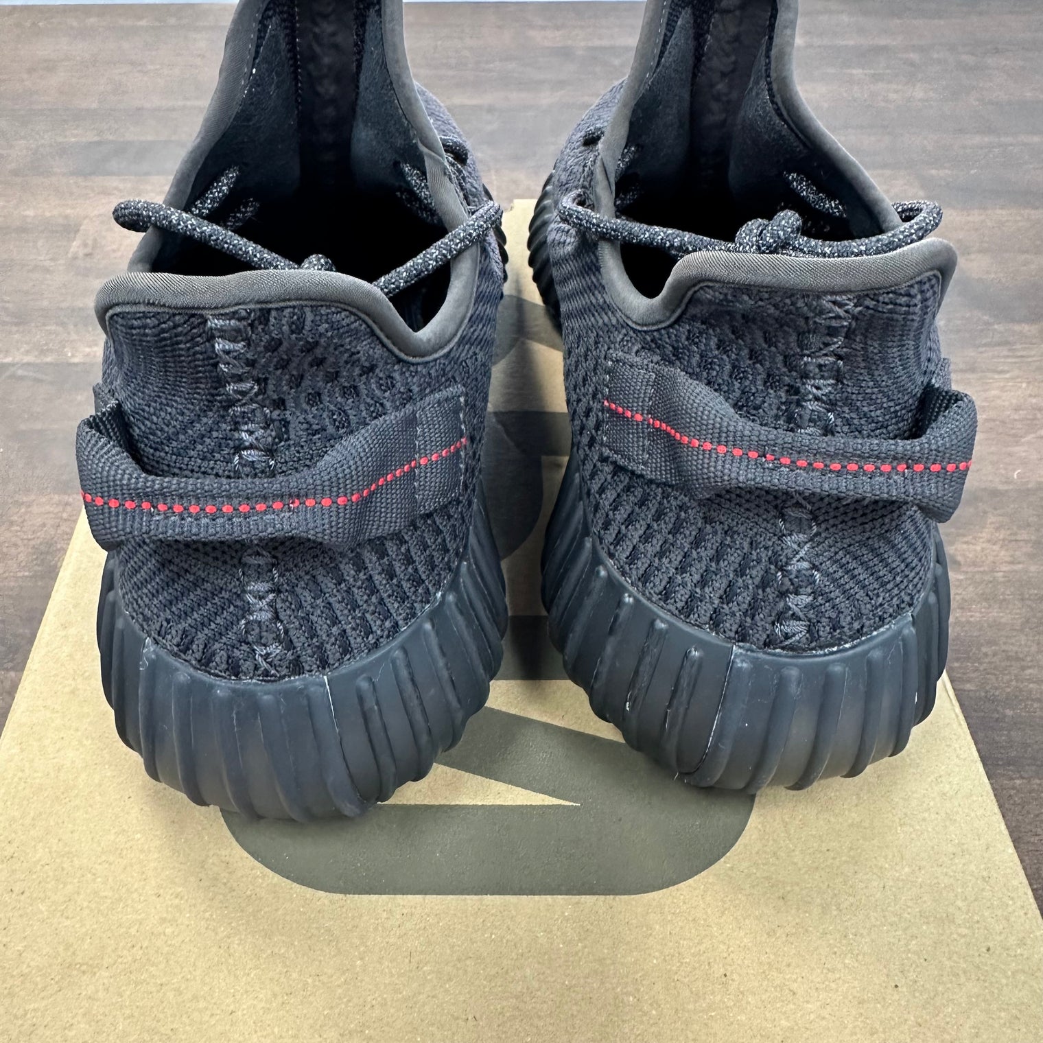 Black Static Yeezy 350 Non-Reflective (USED)