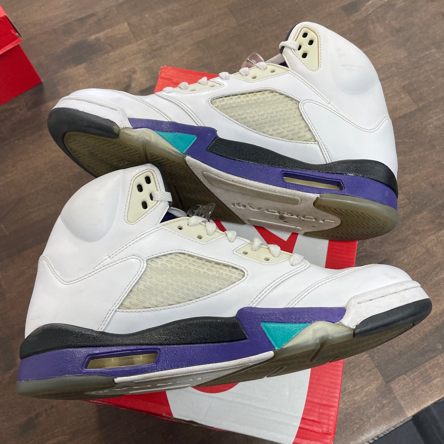 Grape Jordan 5 (2013) (USED,No Box)