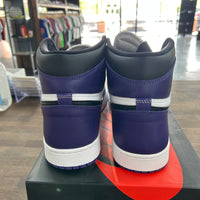 Court Purple White Jordan 1 High Retro (USED)
