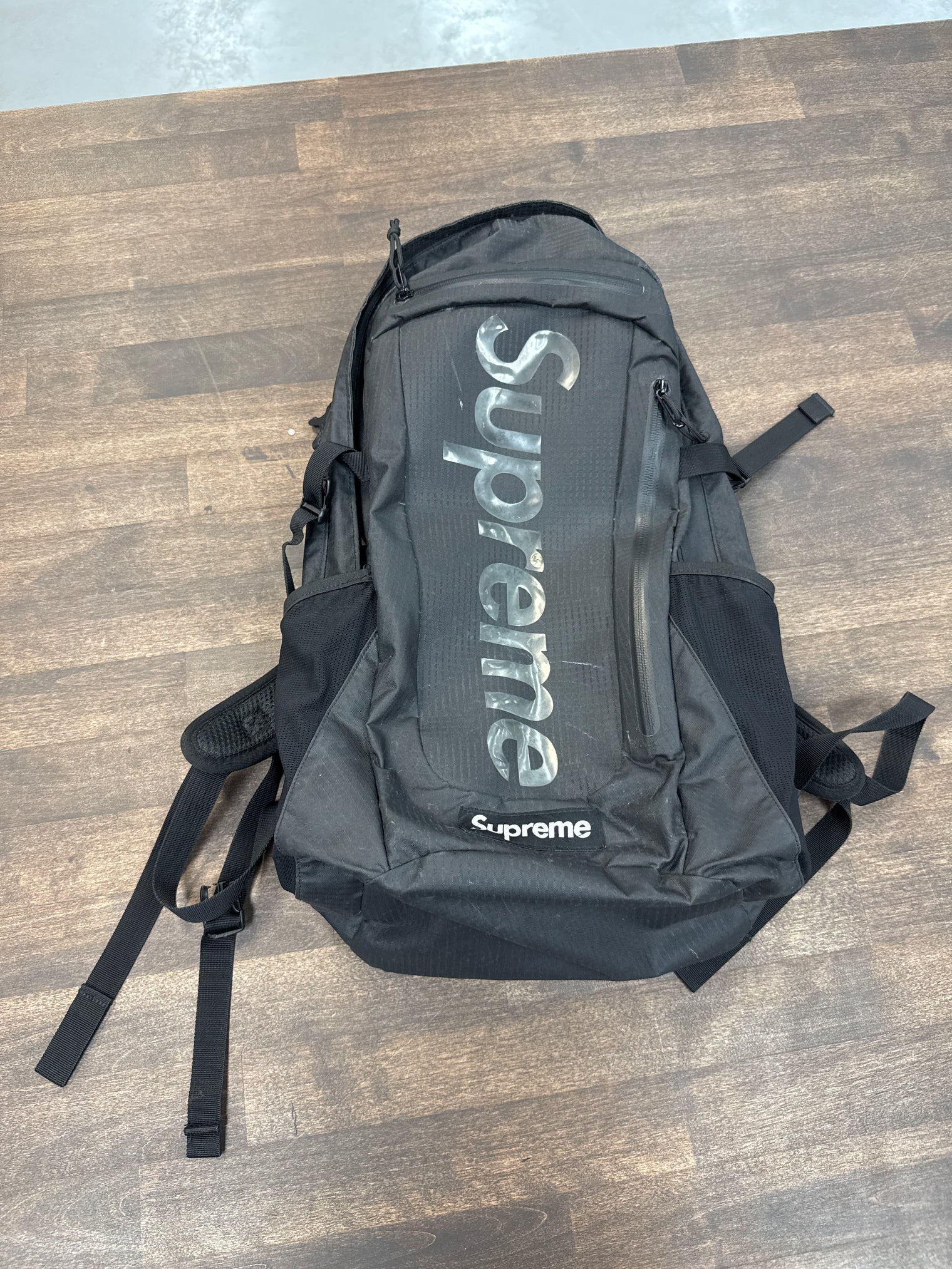 Supreme Backpack Black (FW20) (USED)