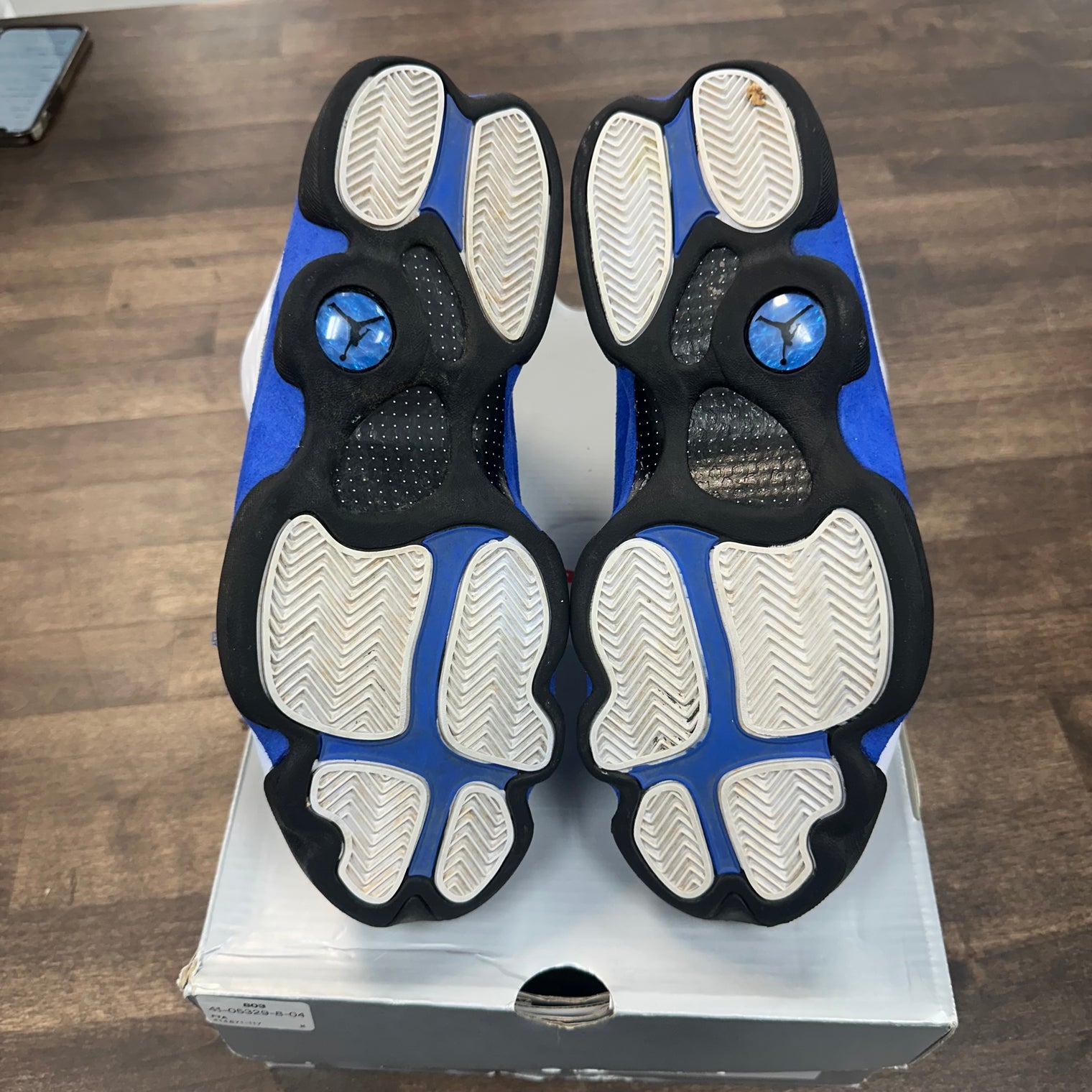 White Hyper Royal Jordan 13 (USED)