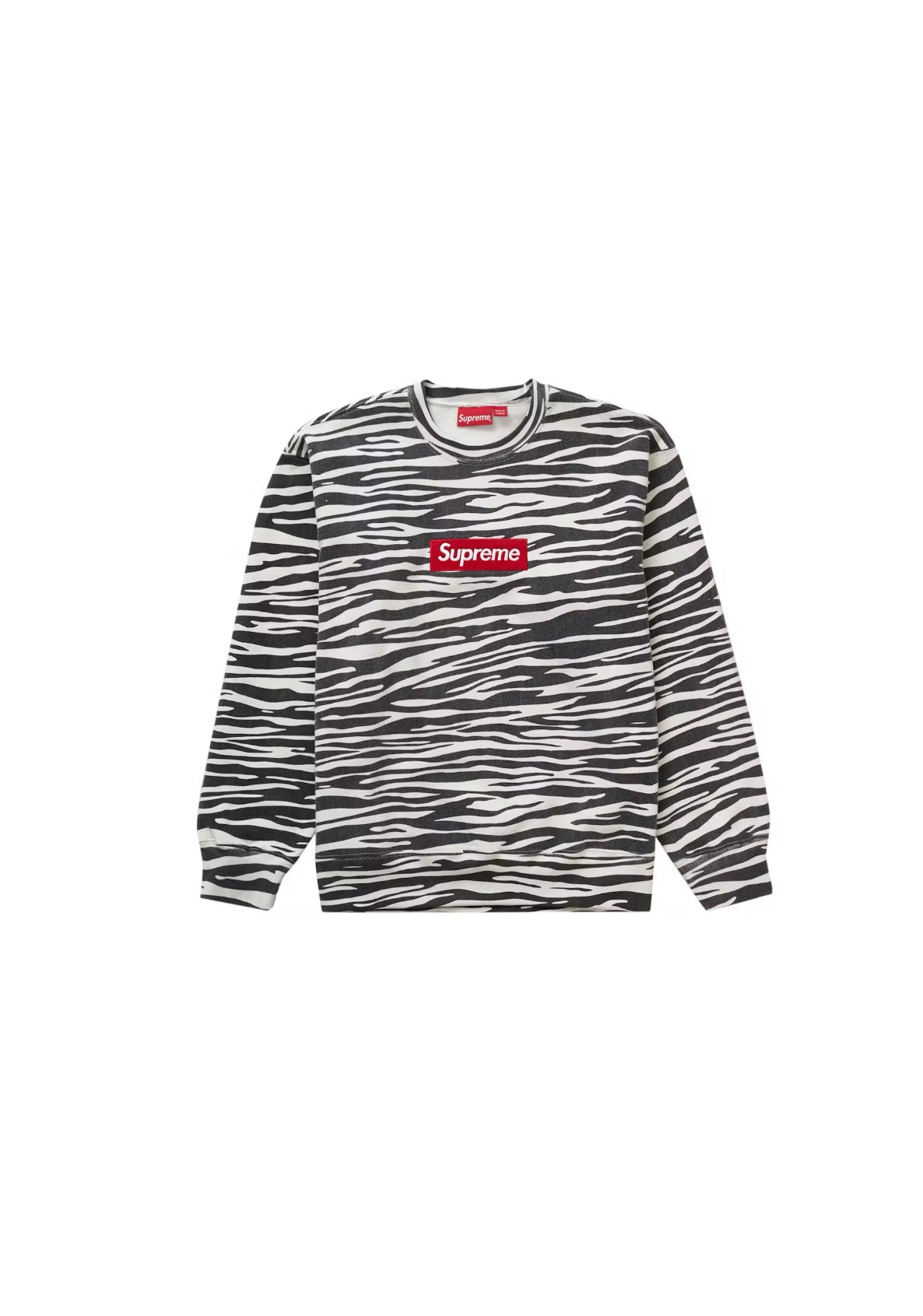 Zebra Supreme Box Logo Crewneck (FW22)