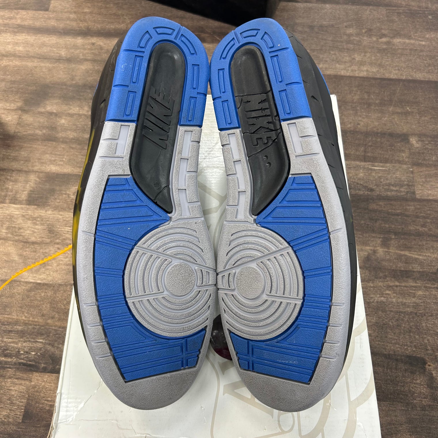 Off-White Jordan 2 Black Blue Low (USED)