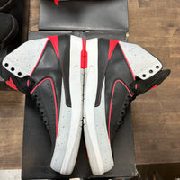 Jordan 2 Retro Infrared Cement (USED) (Replacement Box)