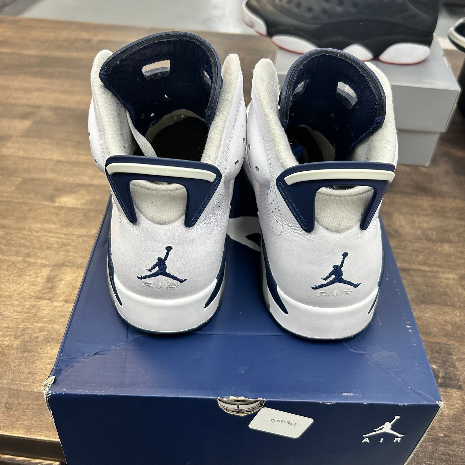 Midnight Navy Jordan 6 (USED)