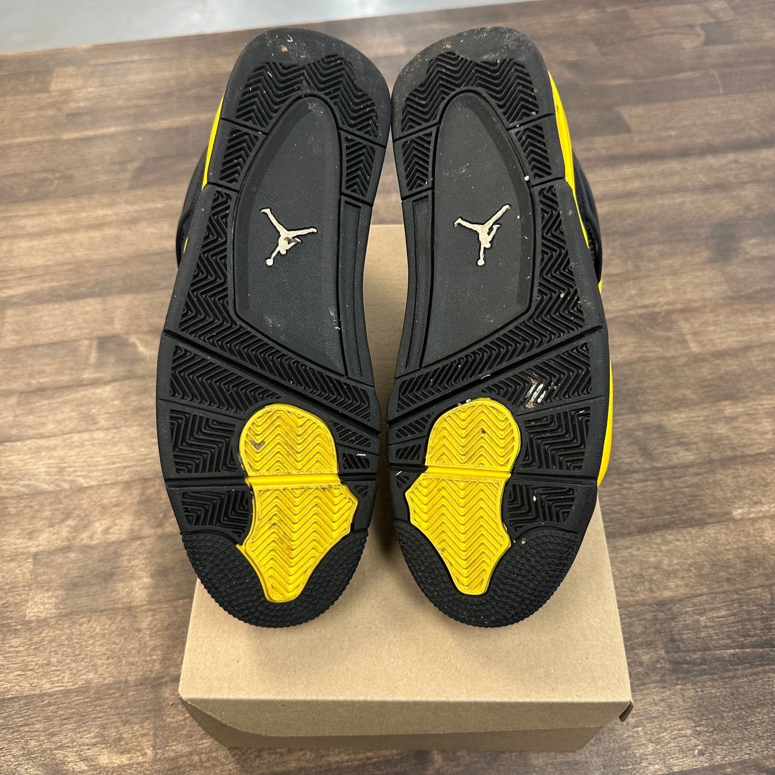 Yellow Thunder Jordan 4 (USED, No Box)