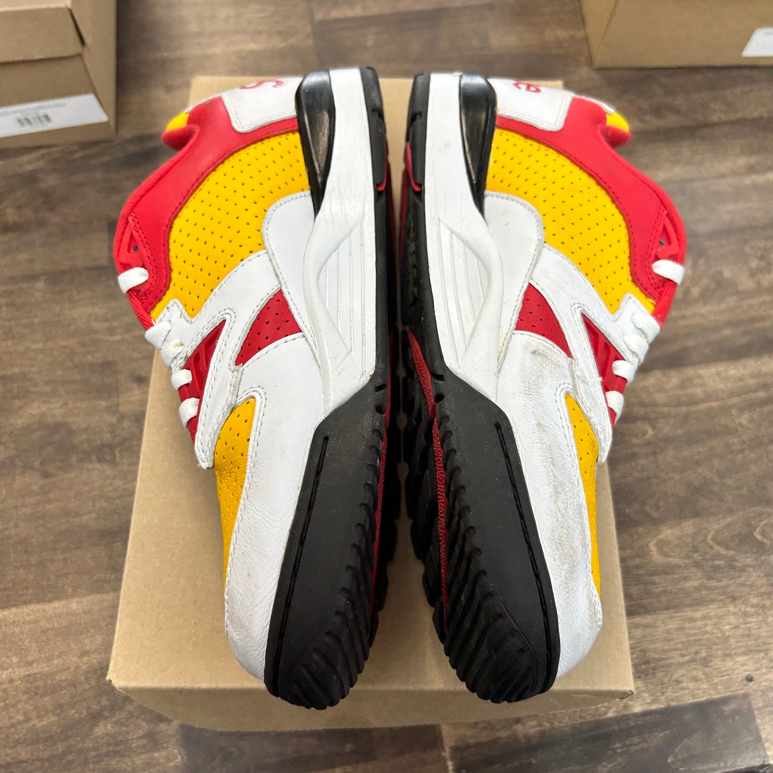 Supreme Air Cross Trainer 3 White Gold (USED, No Box)