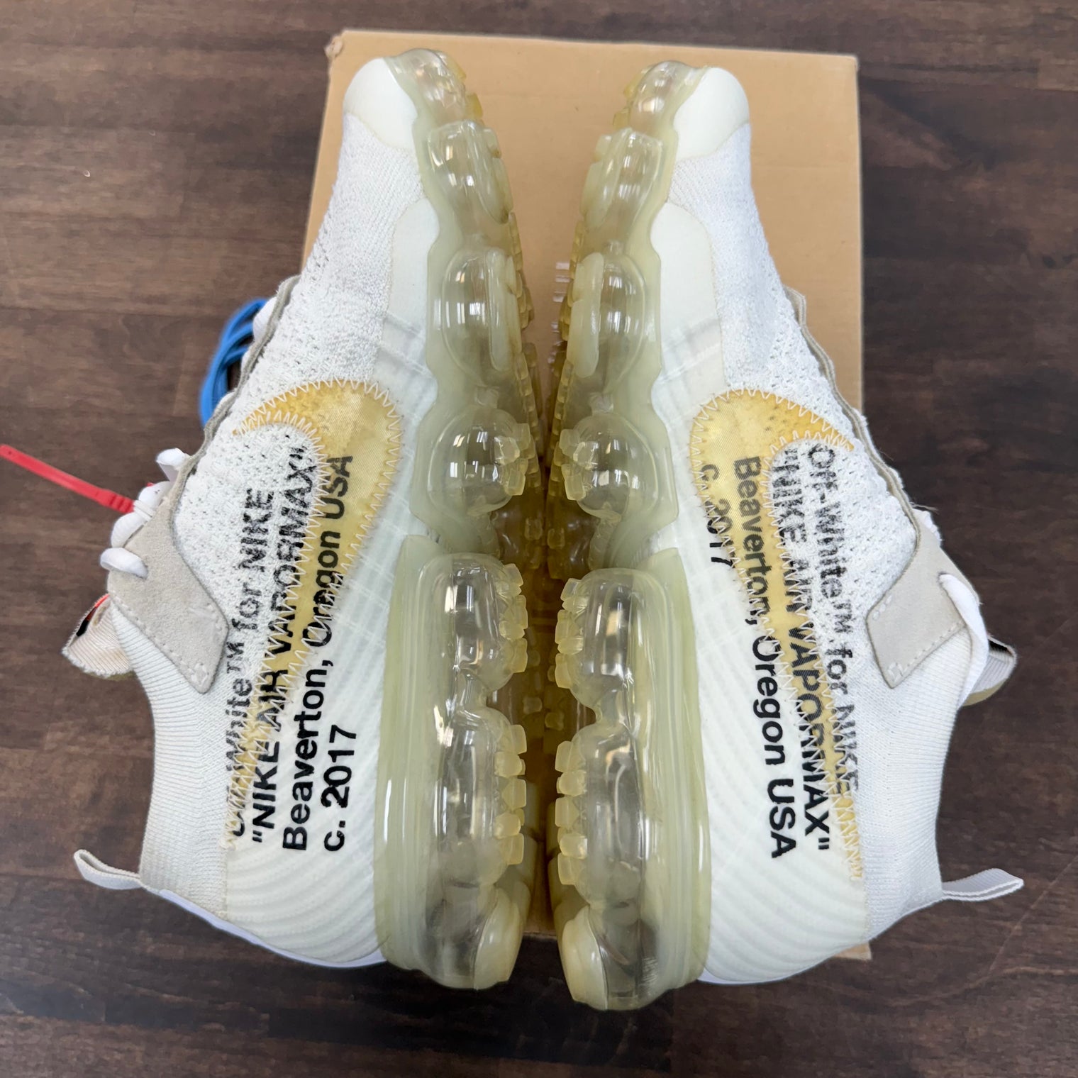 White Off-White Nike Vapormax (USED)