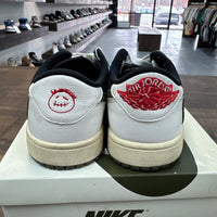(W) Olive Travis Scott Jordan 1 Low (USED)