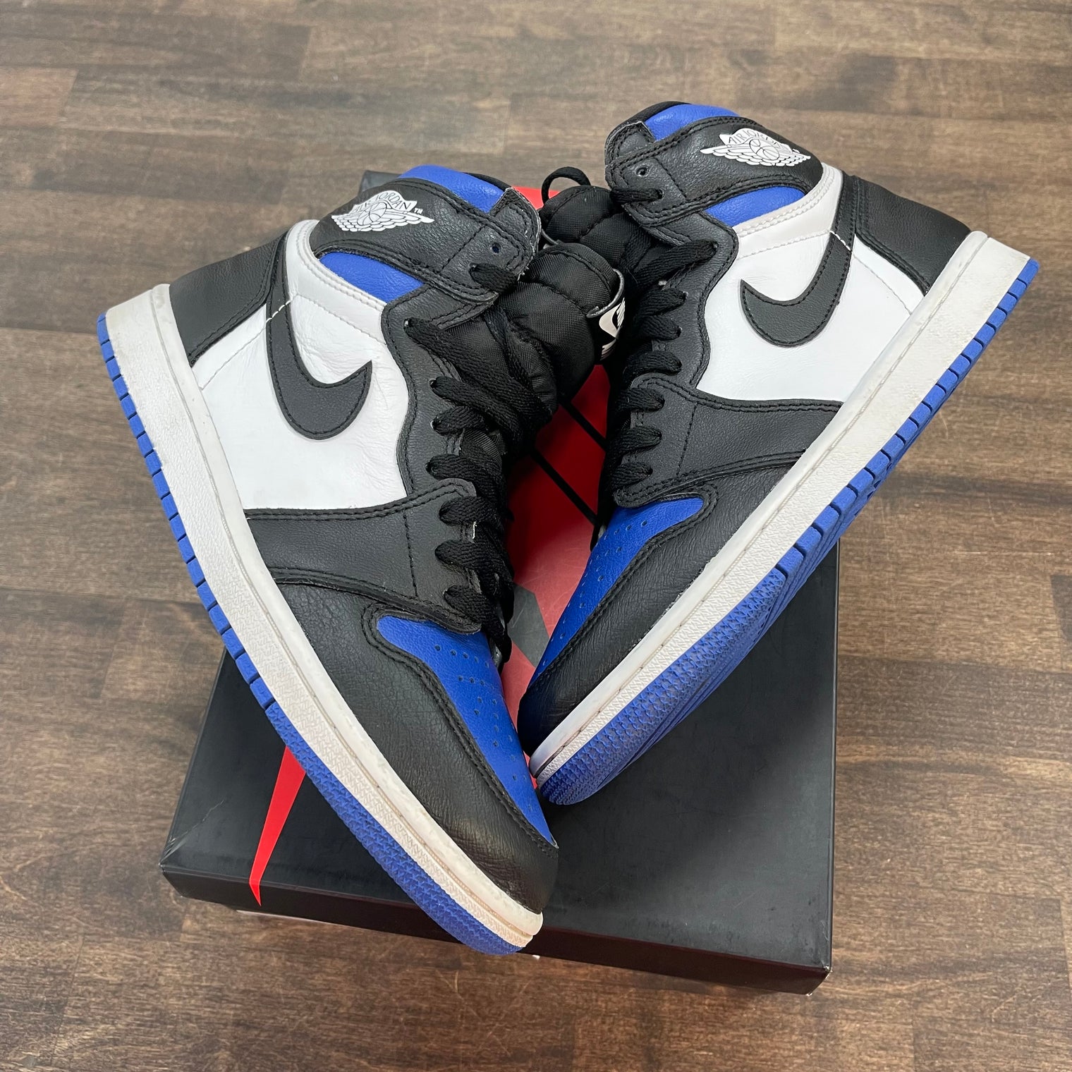 Royal Toe Jordan 1 High (USED)