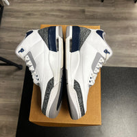 Midnight Navy Jordan 3 (USED, No Box)