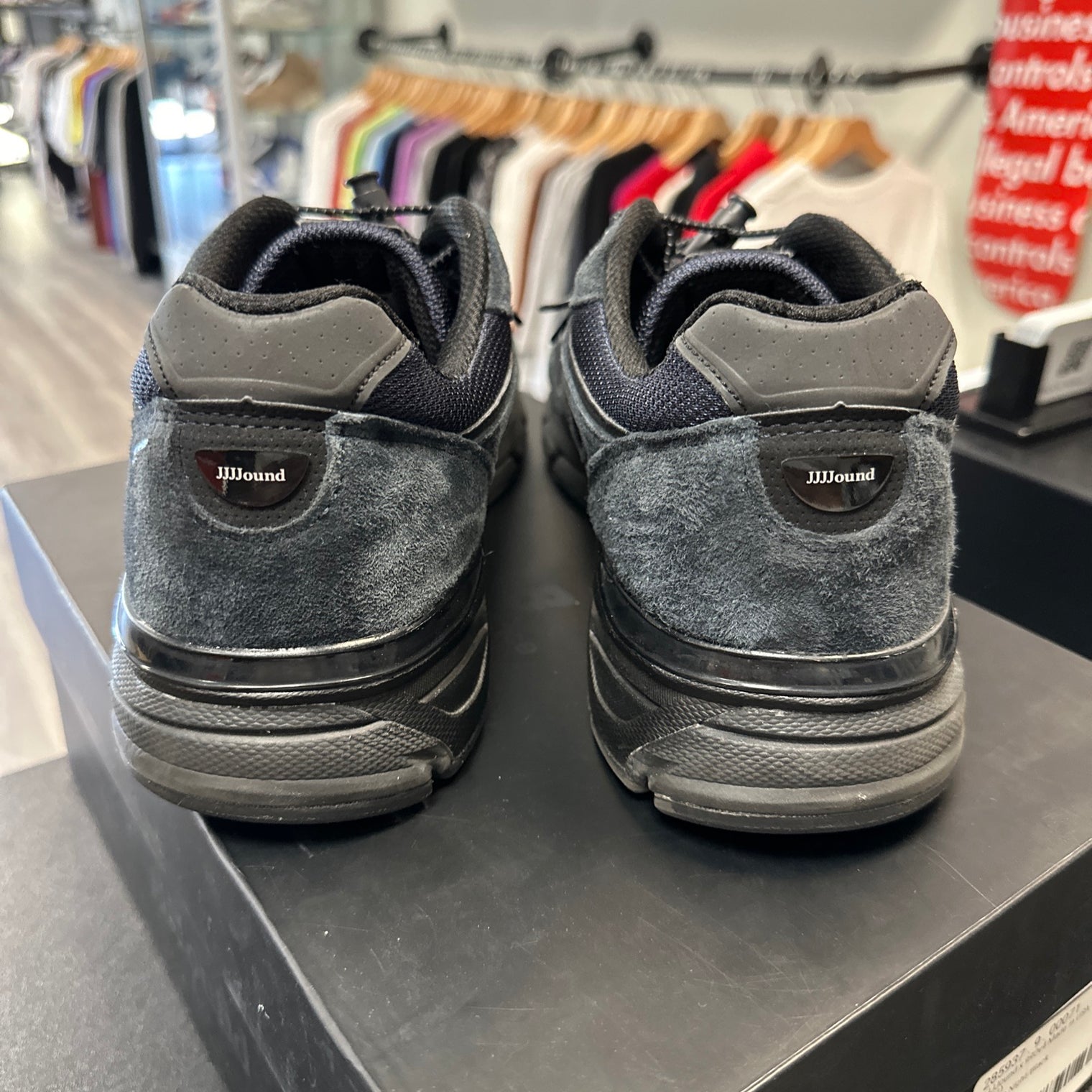JJJJound x New Balance 990v4 Navy (USED)