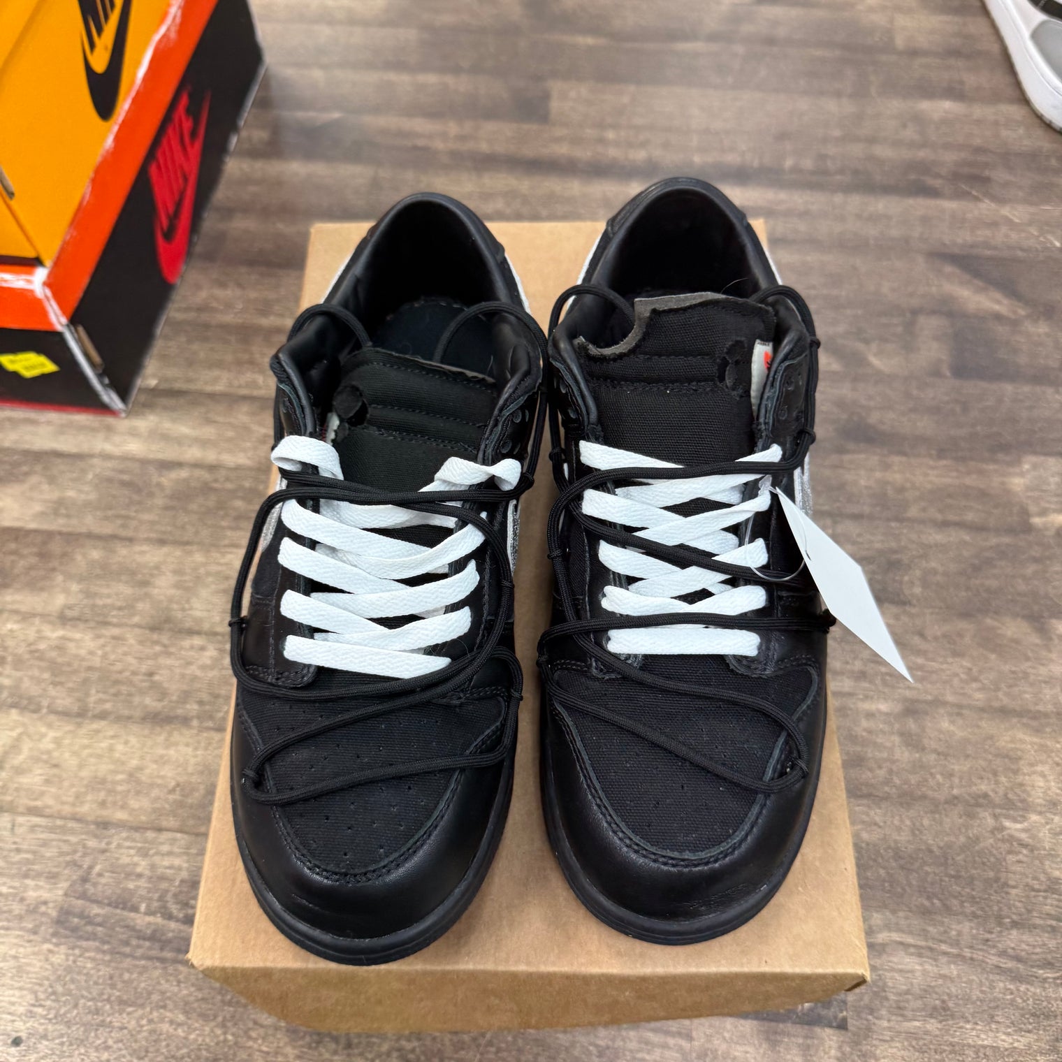 Lot 50 of 50 Off-White Nike Dunk Low (USED, No Box)