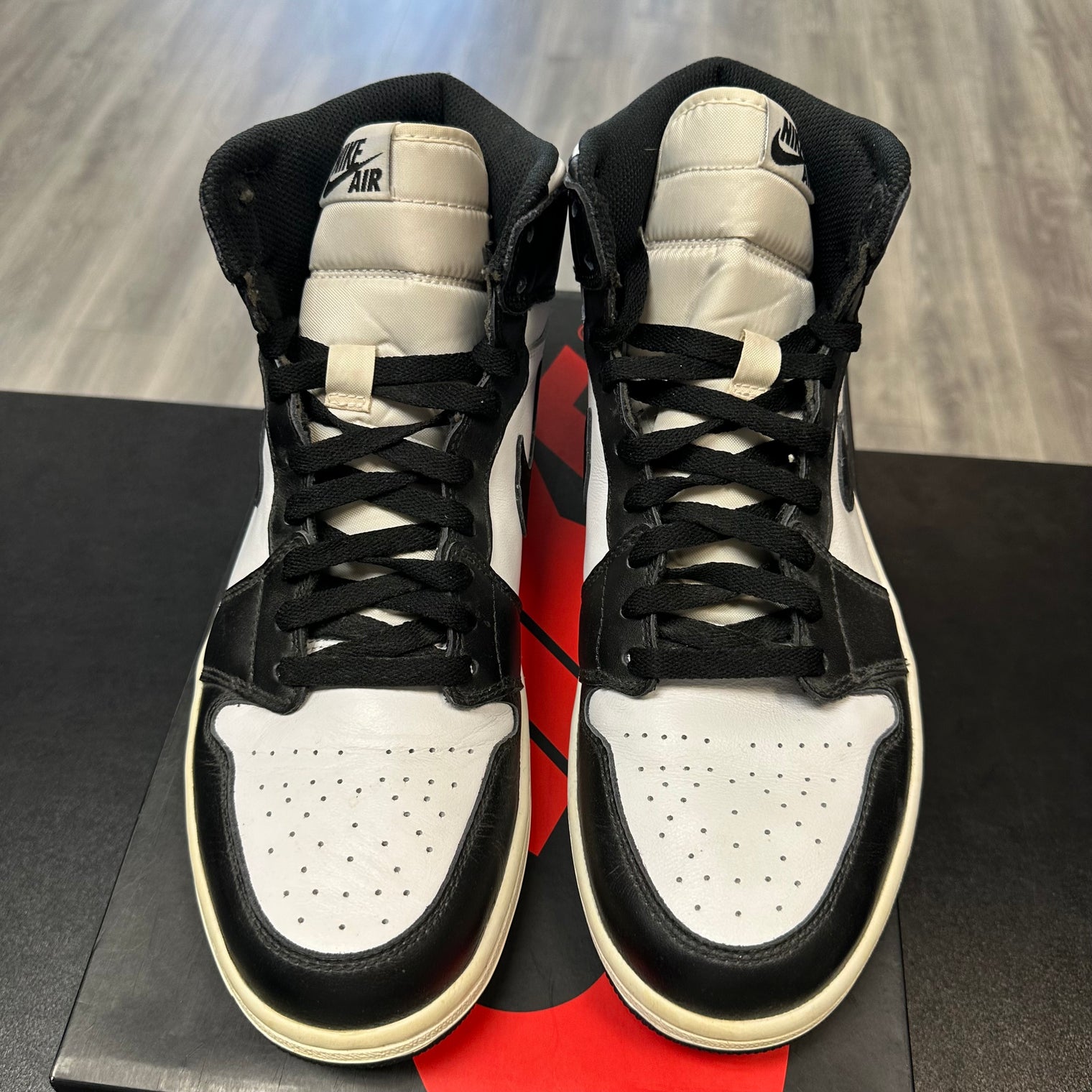 Black White Jordan 1 High Retro (2014) (USED)