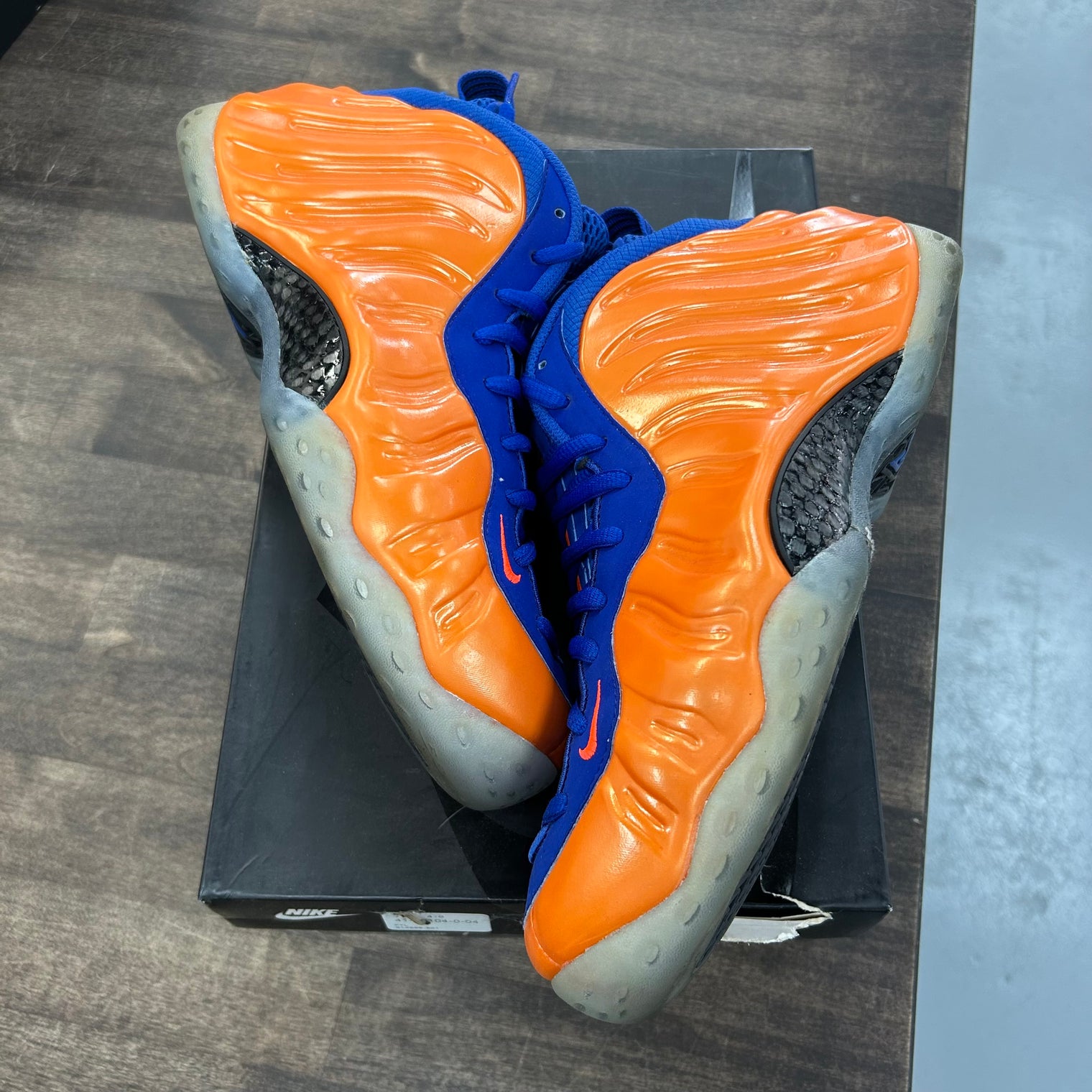 Nike Air Foamposite One Knicks (Used)