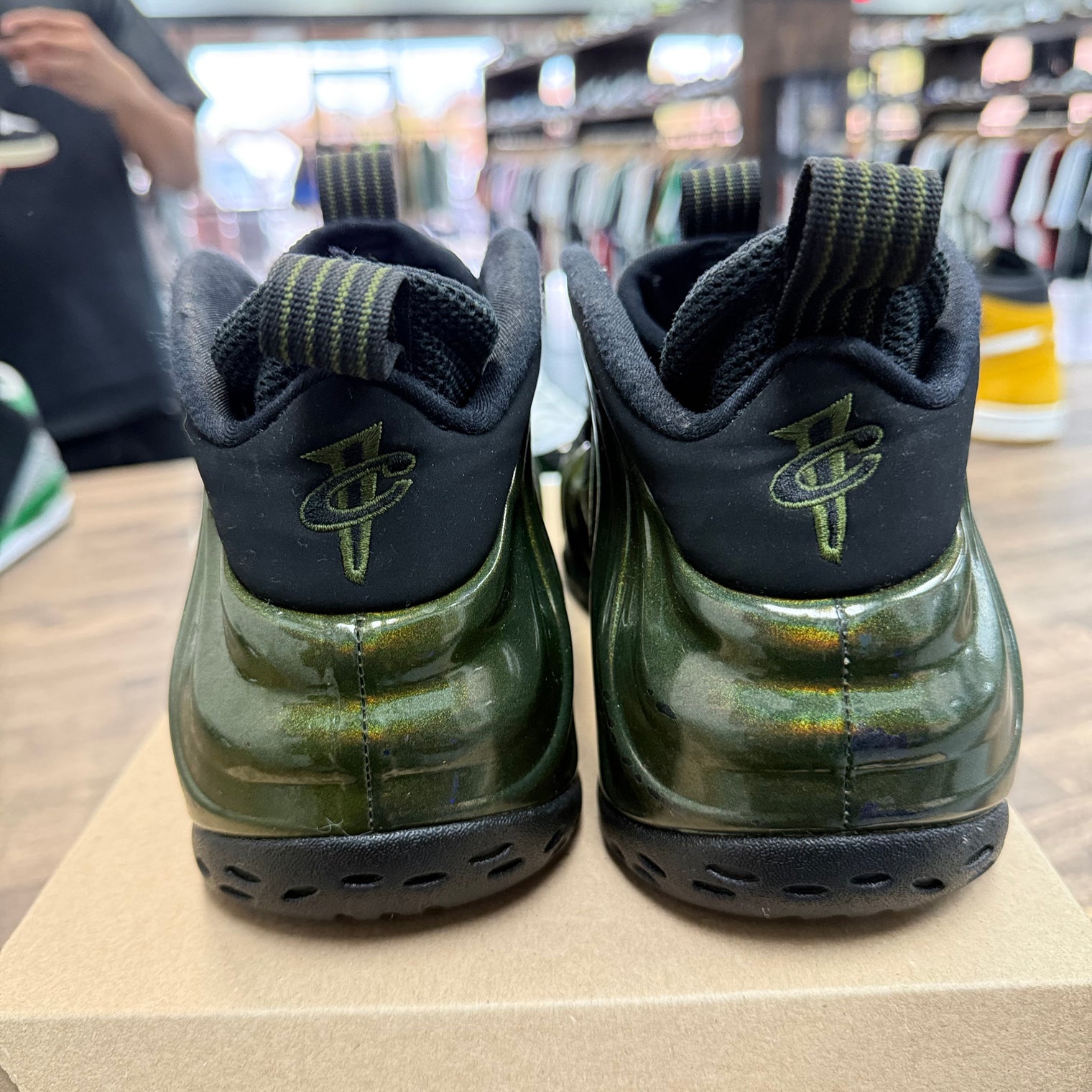 Legion Green Nike Air Foamposite One (USED, No Box)