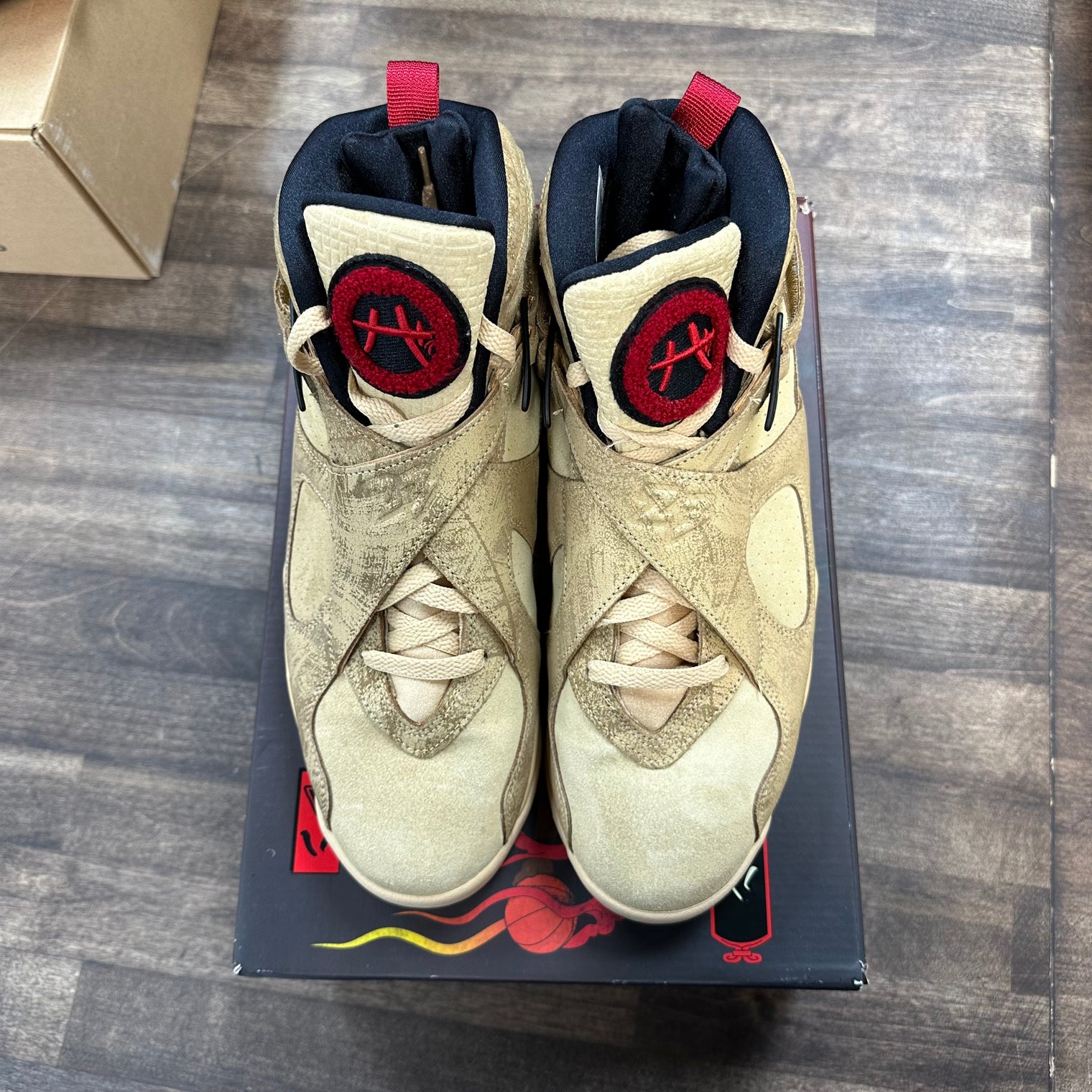 Rui Hachimura Black Samurai Jordan 8 Retro (USED)