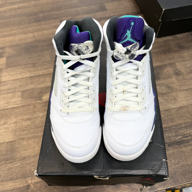 Grape Jordan 5 (2013) (USED, Replacement Box)