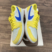 (W) Canary Travis Scott Jordan 1 Low OG (USED)