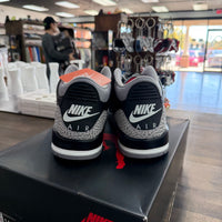 Black Cement Jordan 3 Retro (Lightly Worn)