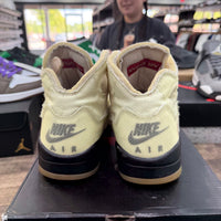 Off-White Sail Jordan 5 Retro (USED)