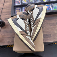 Dark Mocha Travis Scott Jordan 1 High (USED,No Box)