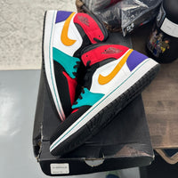 Bred Multi-Color Jordan 1 Mid (USED)