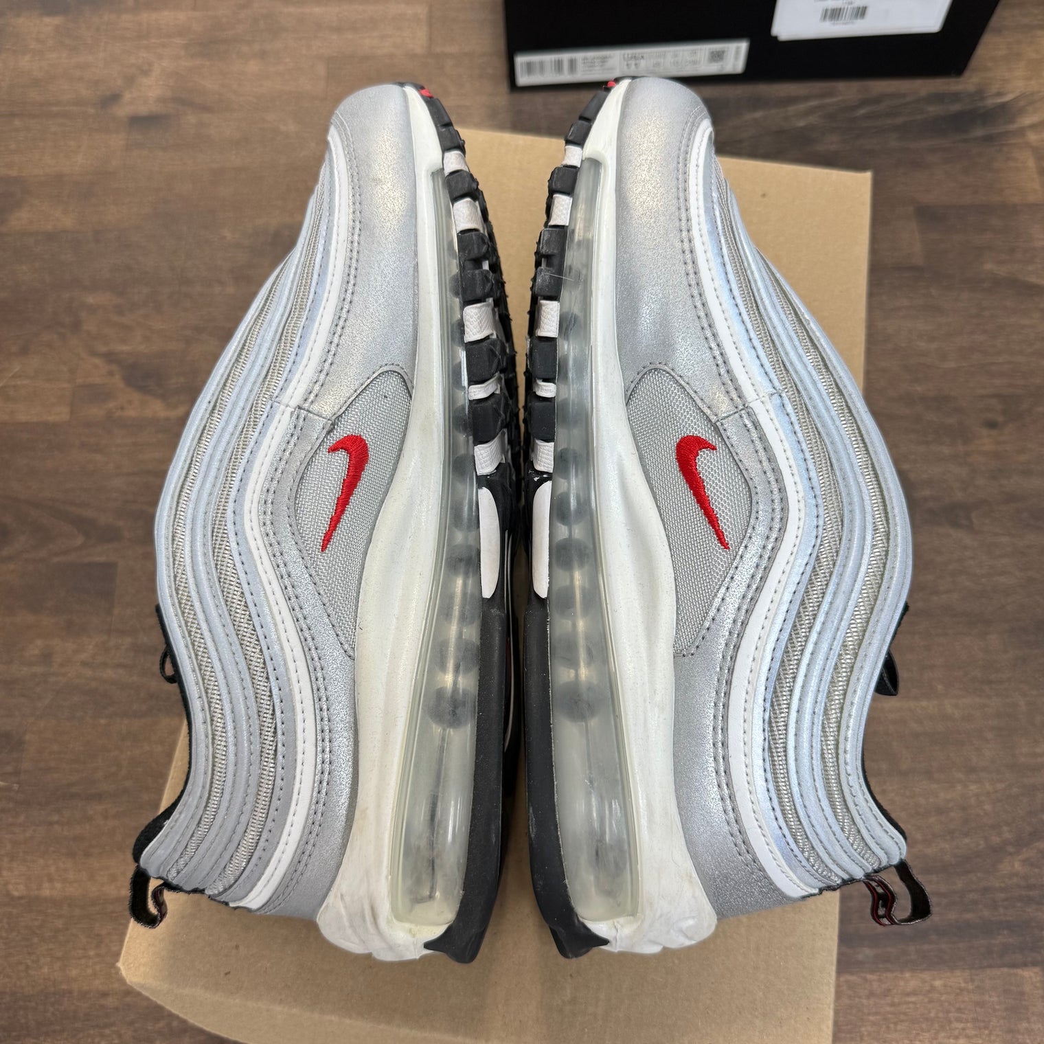 Silver Bullet Air Max 97 (USED,No Box,No Insole)