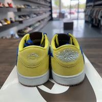 (W) Canary Travis Scott Jordan 1 Low OG (USED)