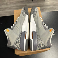 Cool Grey Jordan 3 (USED;NO BOX)