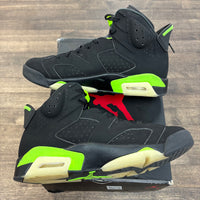 Electric Green Jordan 6 Retro (USED)