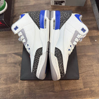Racer Blue Jordan 3 Retro (GS) (USED)