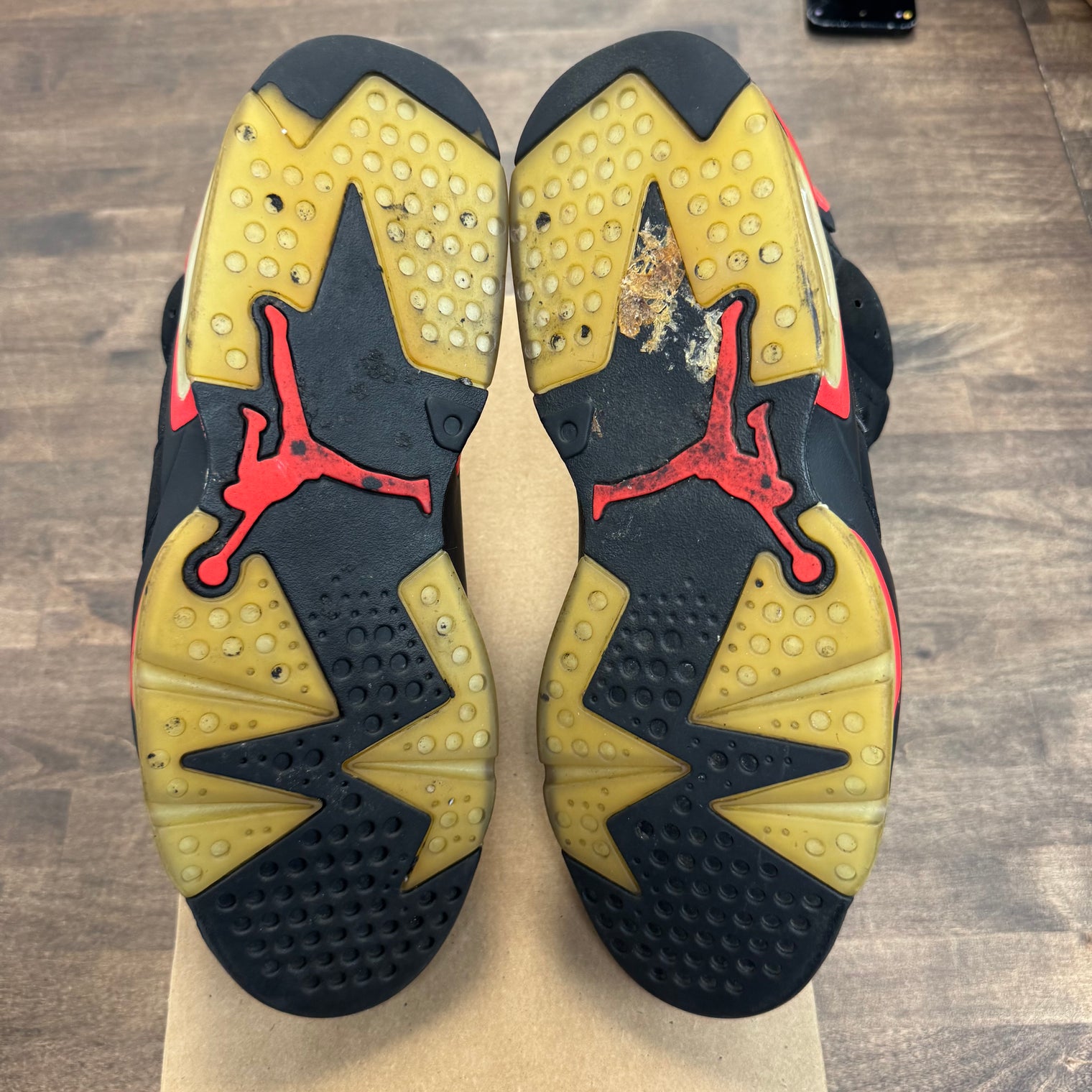 Black Infrared Jordan 6 Retro (USED, No Box)