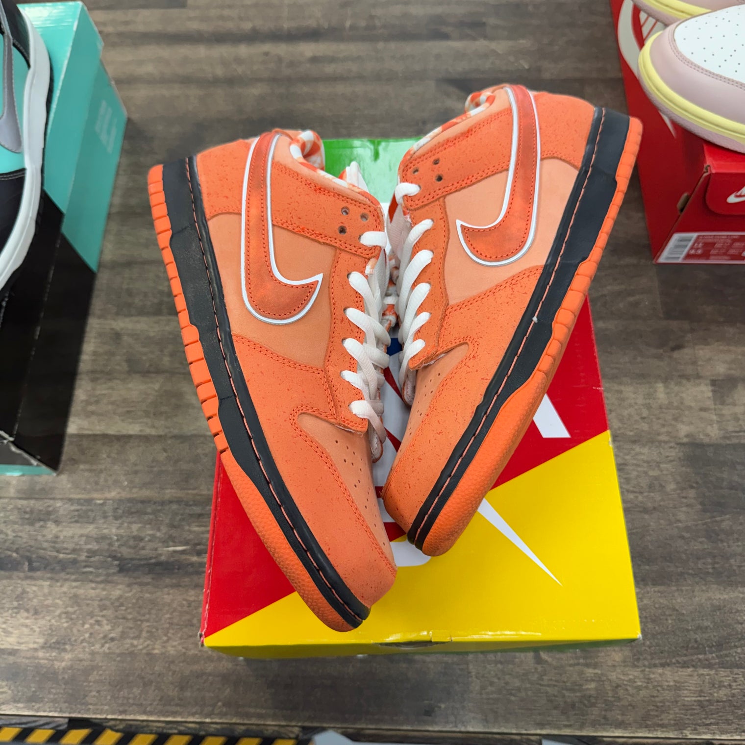 Concepts Orange Lobster SB Dunk Low (USED)