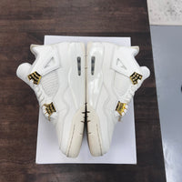 (W) Metallic Gold Jordan 4 (Lightly Worn)