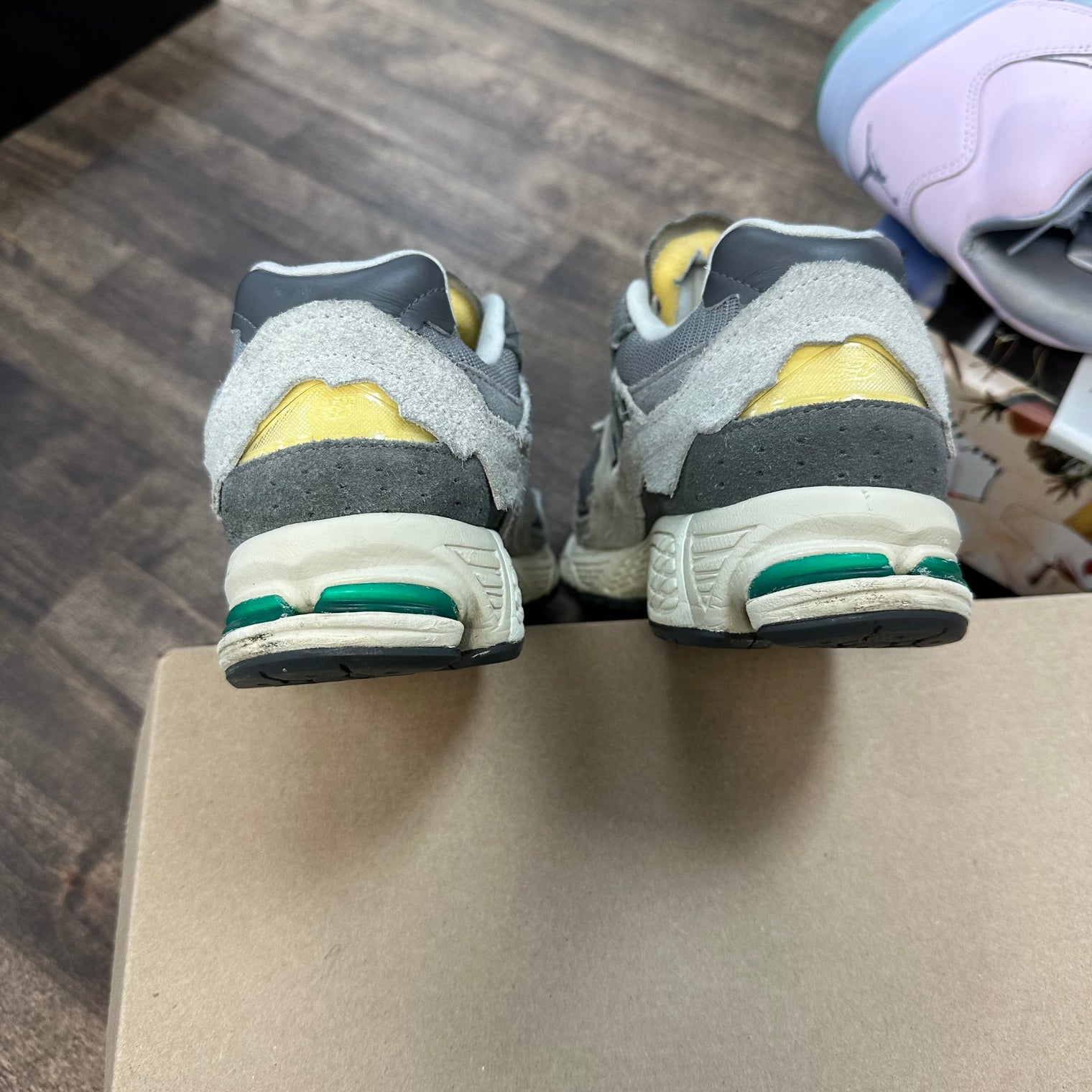 Protection Pack Rain Cloud New Balance 2002R (USED, No Box)