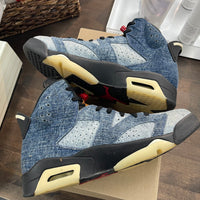 Denim Jordan 6 (USED,No Box)