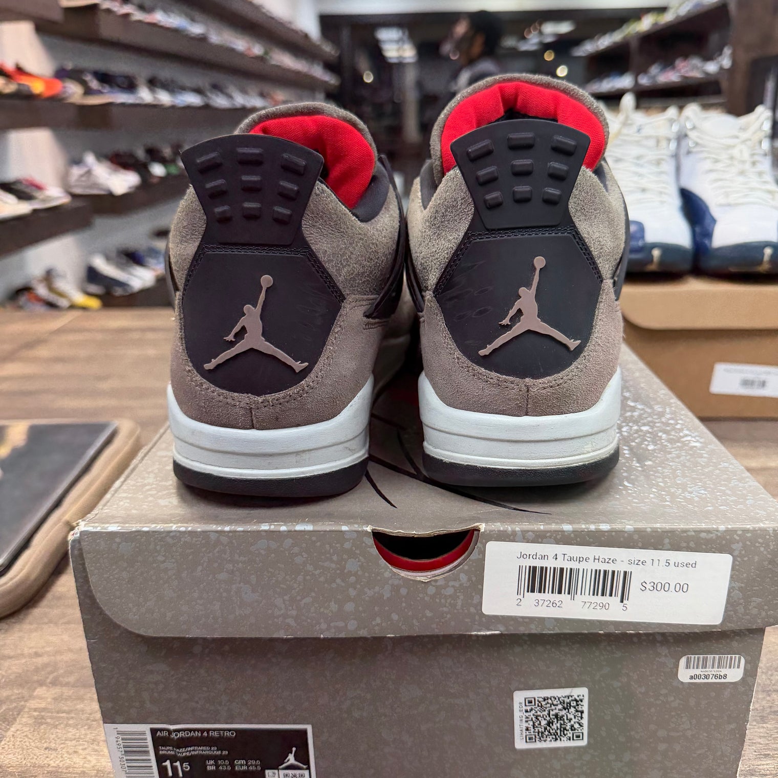 Taupe Haze Jordan 4 Retro (USED)